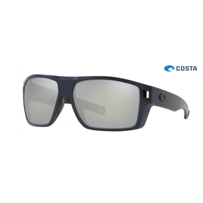 Costa Diego Midnight Blue frame Gray Silver lens Sunglasses