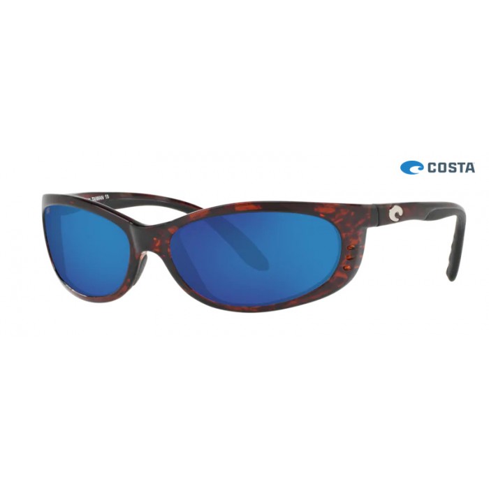 Costa Fathom Tortoise frame Blue lens Sunglasses