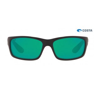Costa Jose Blackout frame Green lens Sunglasses