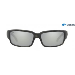 Costa Ocearch Caballito Tiger Shark Ocearch frame Gray Silver lens Sunglasses