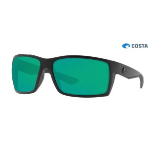 Costa Reefton Blackout frame Green lens Sunglasses