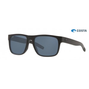 Costa Spearo Blackout frame Grey lens Sunglasses