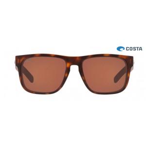 Costa Spearo Matte Tortoise frame Copper lens Sunglasses