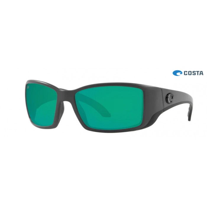 Costa Blackfin Matte Gray frame Green lens Sunglasses