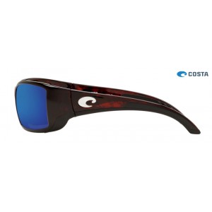 Costa Blackfin Tortoise frame Blue lens Sunglasses