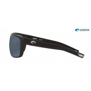 Costa Broadbill Matte Black frame Grey lens Sunglasses