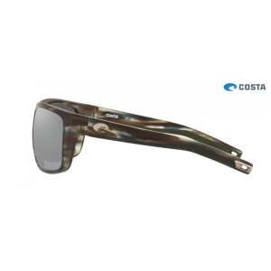 Costa Broadbill Matte Reef frame Grey Silver lens Sunglasses