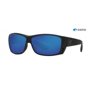 Costa Cat Cay Blackout frame Blue lens Sunglasses