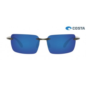 Costa Cayan Thunder Gray frame Blue lens Sunglasses