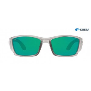 Costa Corbina Silver frame Green lens Sunglasses
