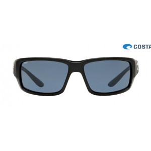 Costa Fantail Matte Black frame Gray lens Sunglasses
