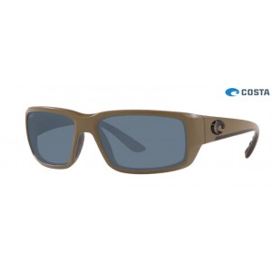 Costa Fantail Matte Moss frame Gray lens Sunglasses