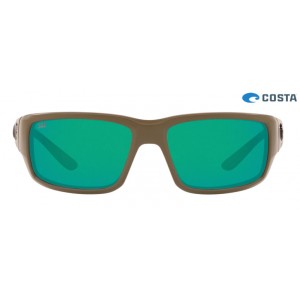 Costa Fantail Matte Moss frame Green lens Sunglasses