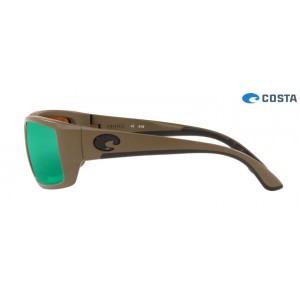 Costa Fantail Matte Moss frame Green lens Sunglasses