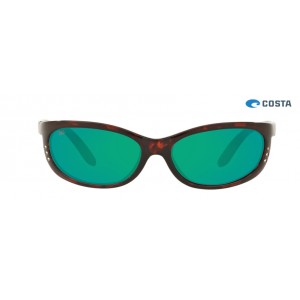 Costa Fathom Tortoise frame Green lens Sunglasses