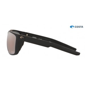 Costa Ferg Matte Black frame Copper Silver lens Sunglasses