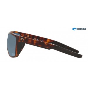 Costa Ferg Matte Tortoise frame Gray Silver lens Sunglasses