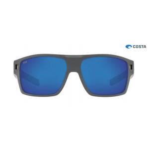 Costa Freedom Series Diego Matte Usa Gray frame Blue lens Sunglasses