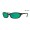 Costa Harpoon Shiny Black frame Green lens Sunglasses