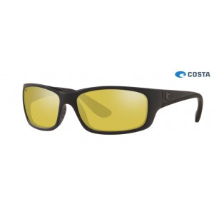 Costa Jose Blackout frame Sunrise Silver lens Sunglasses