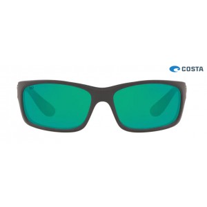 Costa Jose Matte Gray frame Green lens Sunglasses