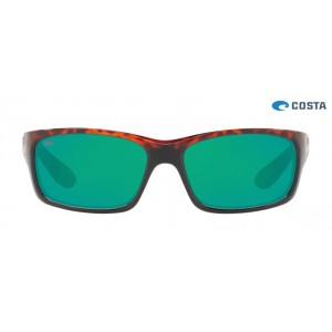 Costa Jose Tortoise frame Green lens Sunglasses