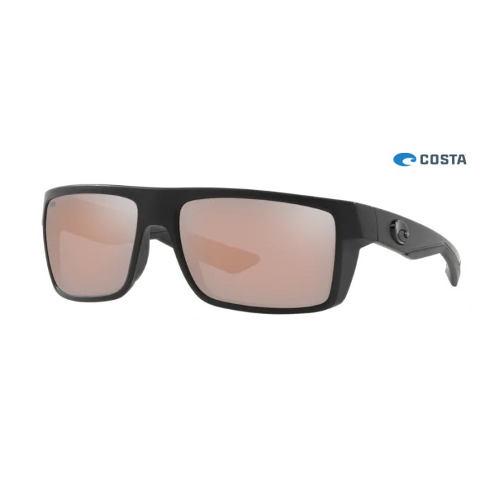 Costa Motu Blackout frame Copper Silver lens Sunglasses