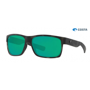 Costa Ocearch Half Moon Tiger Shark Ocearch frame Green lens Sunglasses
