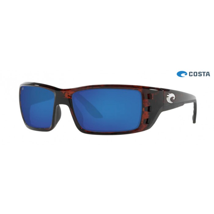 Costa Permit Tortoise frame Blue lens Sunglasses