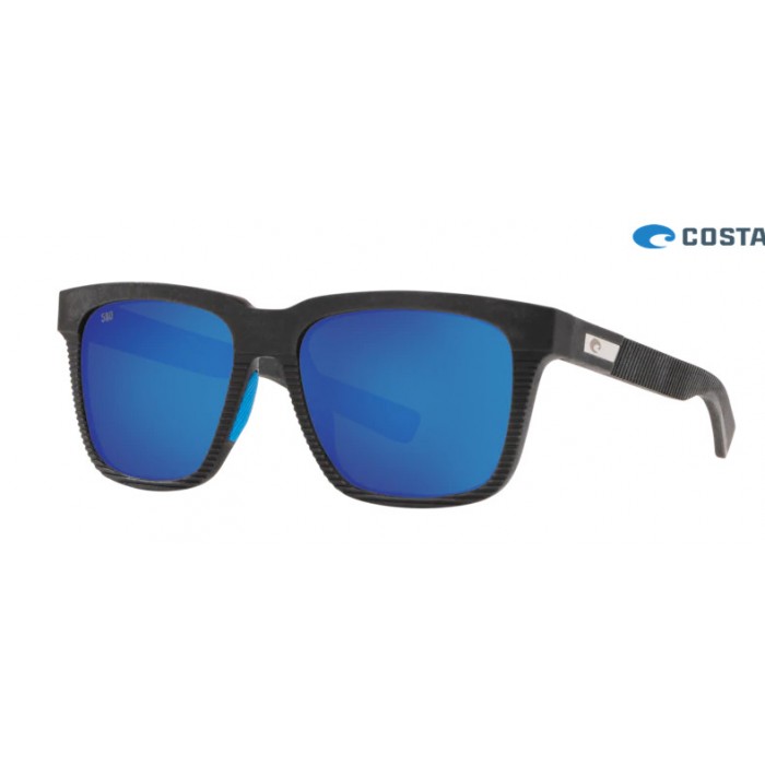 Costa Pescador Net Gray With Blue Rubber frame Blue lens Sunglasses