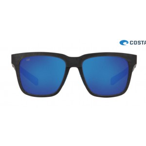 Costa Pescador Net Gray With Blue Rubber frame Blue lens Sunglasses