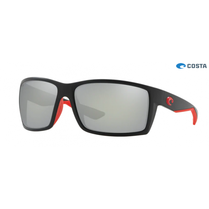 Costa Reefton Race Black frame Gray Silver lens Sunglasses