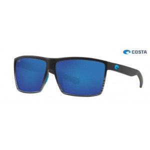 Costa Rincon Matte Smoke Crystal Fade frame Blue lens Sunglasses