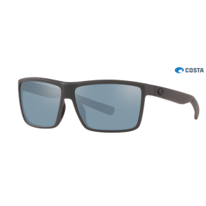 Costa Rinconcito Matte Gray frame Gray Silver lens Sunglasses