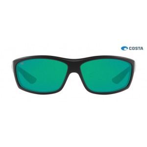 Costa Saltbreak Matte Black frame Green lens Sunglasses
