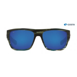 Costa Sampan Matte Reef frame Blue lens Sunglasses