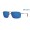 Costa Skimmer Matte Silver frame Blue lens Sunglasses