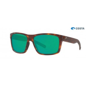Costa Slack Tide Matte Tortoise frame Green lens Sunglasses