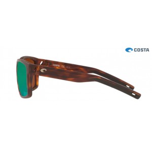 Costa Slack Tide Matte Tortoise frame Green lens Sunglasses