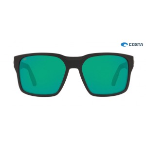 Costa Tailwalker Matte Black frame Green lens Sunglasses