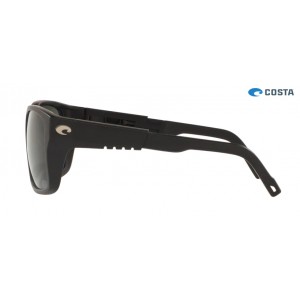 Costa Tailwalker Matte Black frame Grey lens Sunglasses