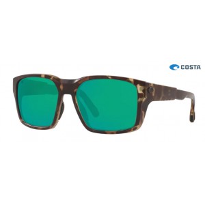 Costa Tailwalker Matte Wetlands frame Green lens Sunglasses