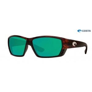 Costa Tuna Alley Tortoise frame Green lens Sunglasses