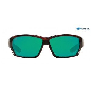 Costa Tuna Alley Tortoise frame Green lens Sunglasses