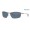 Costa Turret Matte Dark Gunmetal frame Gray lens Sunglasses