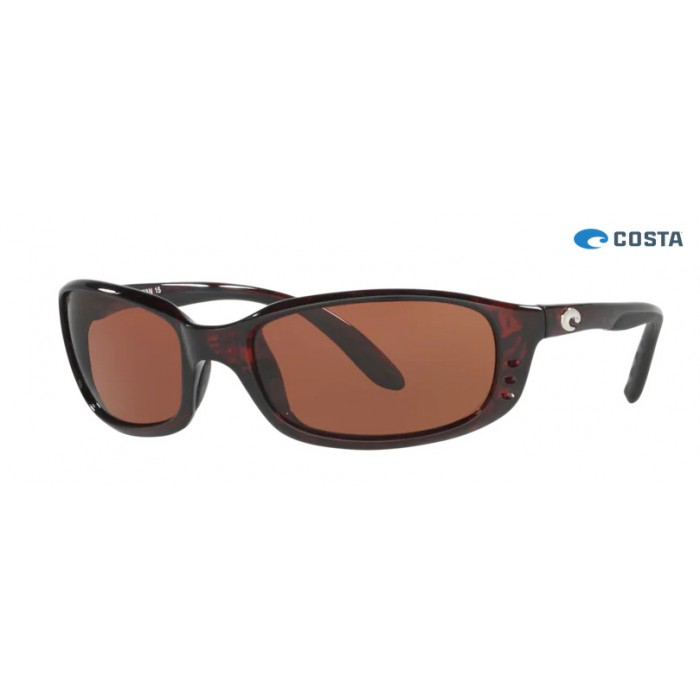 Costa Brine Tortoise frame Copper lens Sunglasses