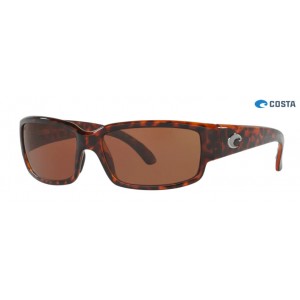 Costa Caballito Tortoise frame Copper lens Sunglasses