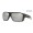 Costa Diego Matte Black frame Gray Silver lens Sunglasses