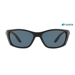 Costa Fisch Blackout frame Grey lens Sunglasses
