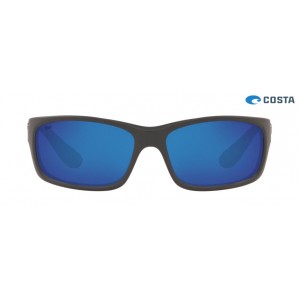 Costa Jose Matte Gray frame Blue lens Sunglasses